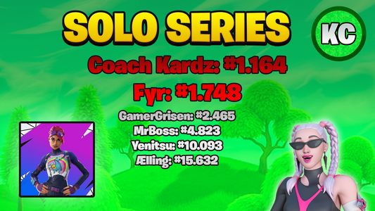 Kardz Coaching Eleverne Dominerer Solo Series!